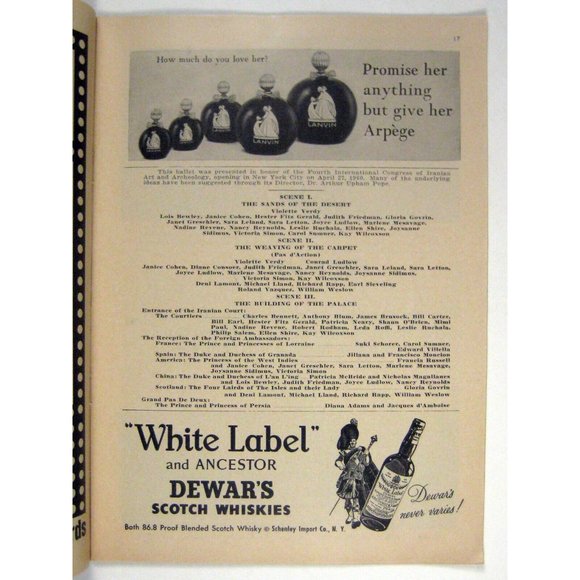 New York City Ballet Playbill Spring Season March 1961 City Center Diverimento - Picture 5 of 7